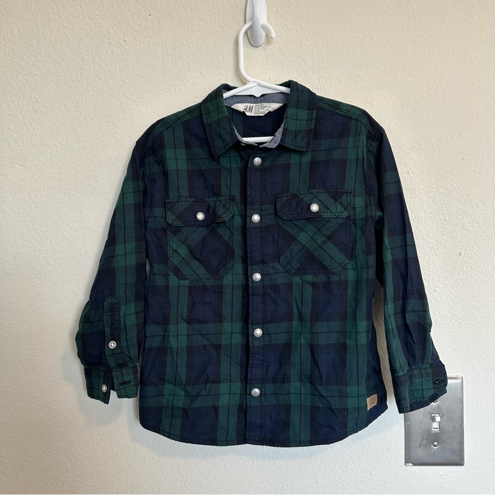 H&M - Toddler Flannel Button Down